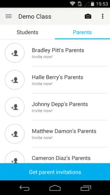 ClassDojo android App screenshot 2